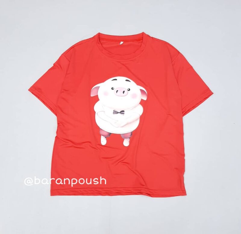 WhatsApp Image 2021-07-01 at 10.58.49 AM تیشرت خوک - Image 1