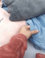 ست بلوز و شلوار ببعی -کلاهدار - Image 6