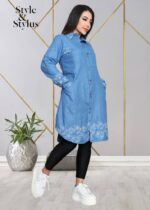 تونیک مانتویی ژیلا - Image 5