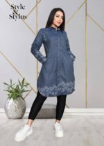 تونیک مانتویی ژیلا - Image 4