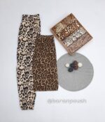 شلوار راحتی پلنگی