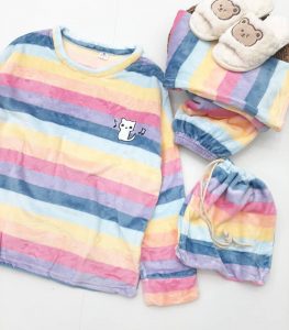 ست بلوز و شلوار رنگین‌کمان - Image 5