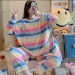 ست بلوز و شلوار رنگین‌کمان - Image 8