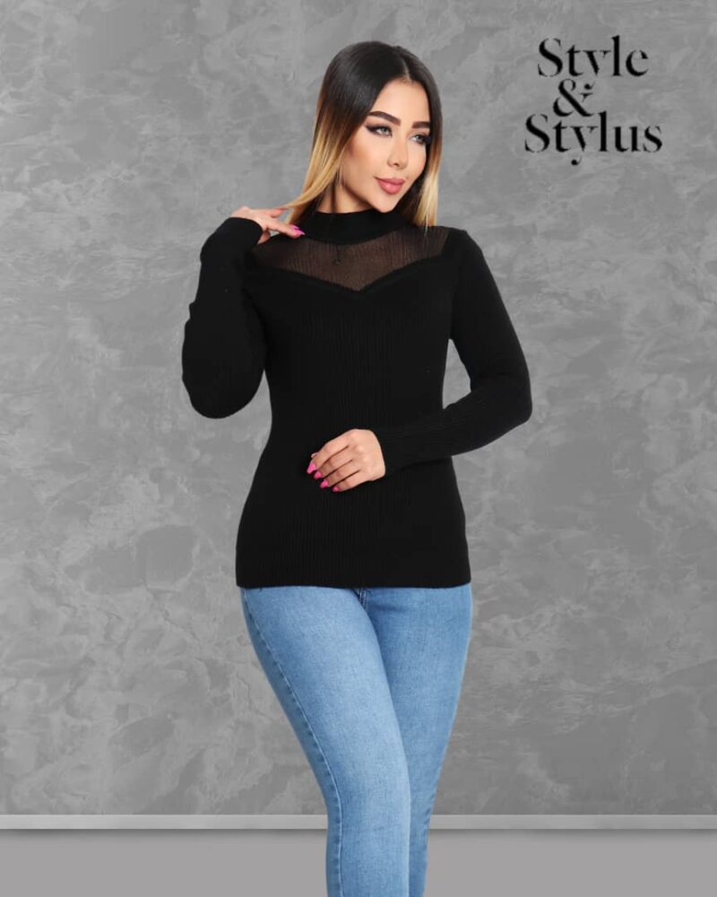 بلوز بافت سالومه - Image 4