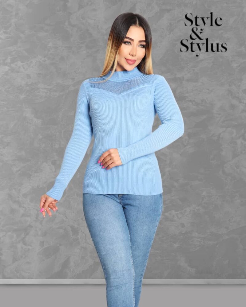 بلوز بافت سالومه - Image 2