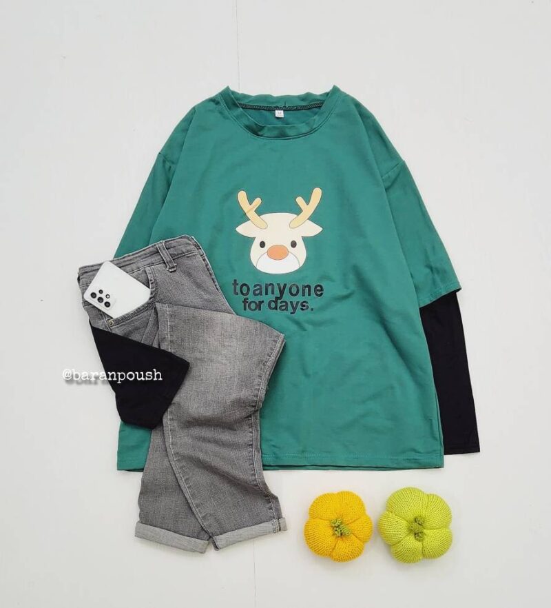 Picsart_23-09-11_08-38-11-033 بلوز گوزنی - Image 1