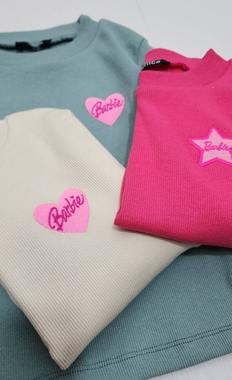 بلوز کراپ باربی - Image 2