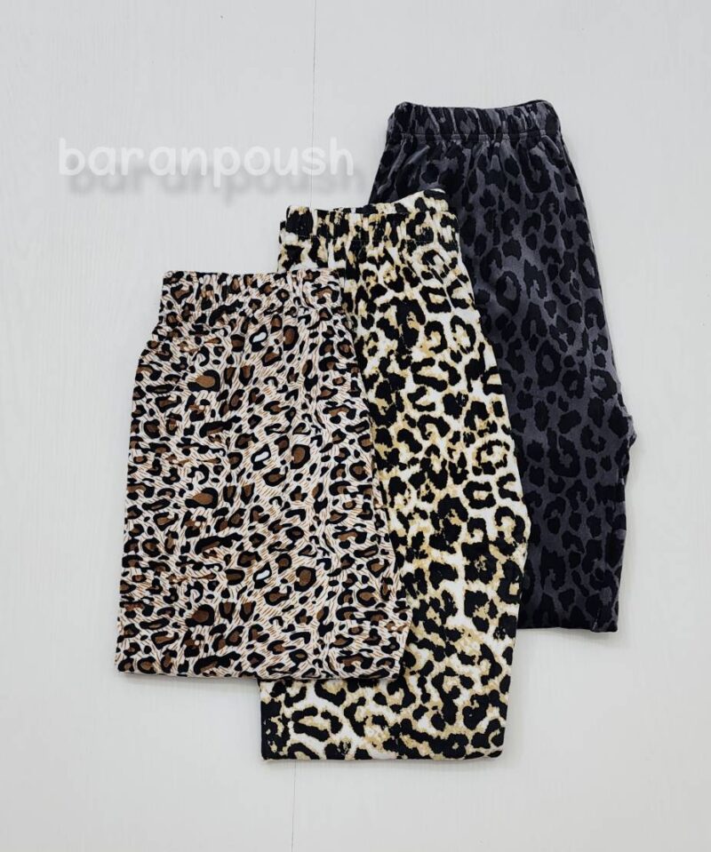 شلوار مخمل پلنگی - Image 8