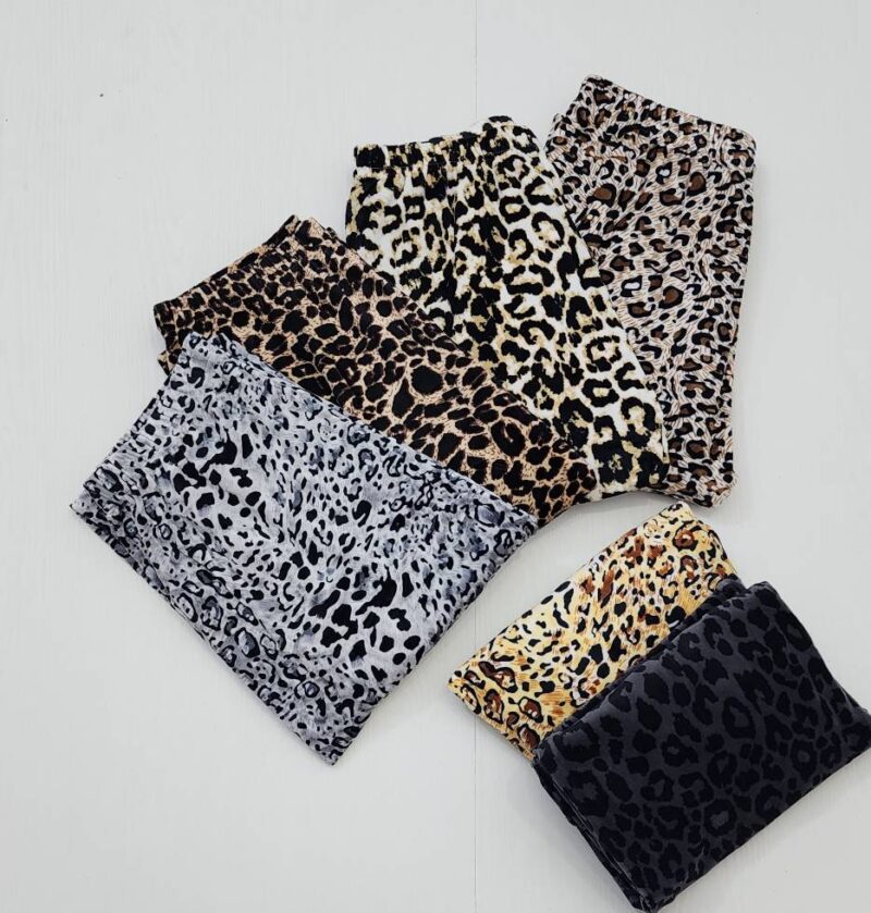 شلوار مخمل پلنگی - Image 2