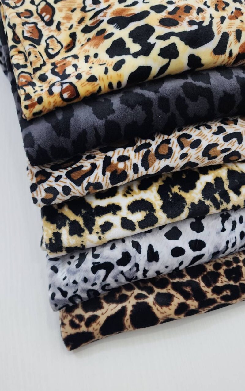 شلوار مخمل پلنگی - Image 6