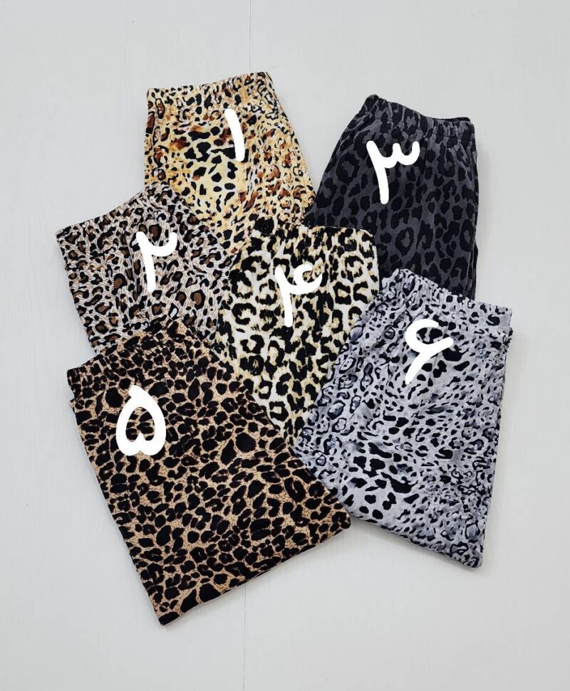 شلوار مخمل پلنگی - Image 5