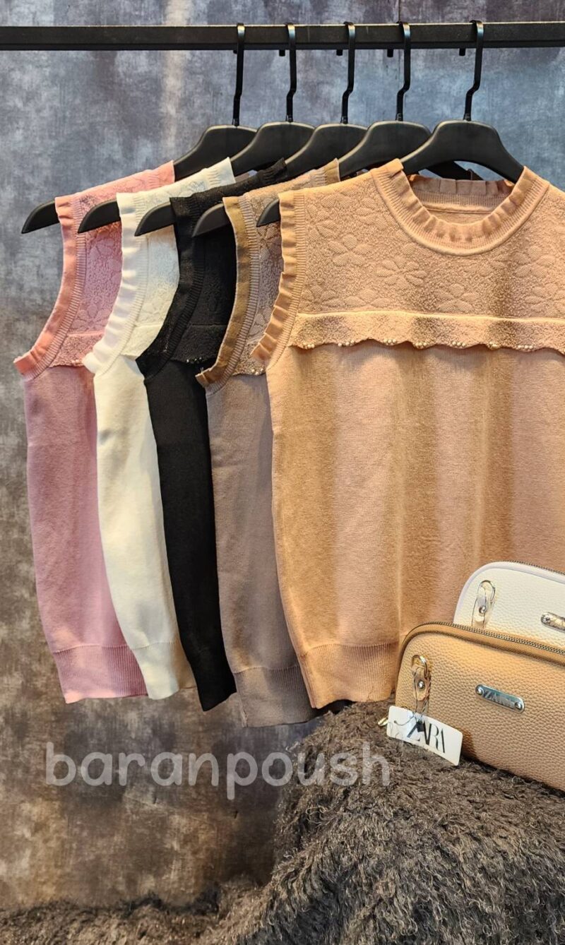 Picsart_24-10-30_14-08-22-233 بلوز بافت مارگارت - Image 4