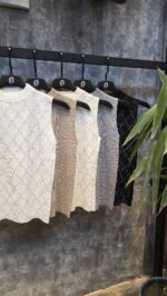 تاپ نگین کار شده طرح 1 - Image 6