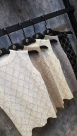 تاپ نگین کار شده طرح 1 - Image 5