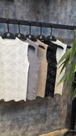 تاپ نگین کار شده طرح 2 - Image 4