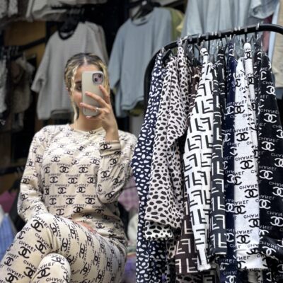 ست بلیز شلوار مخملی