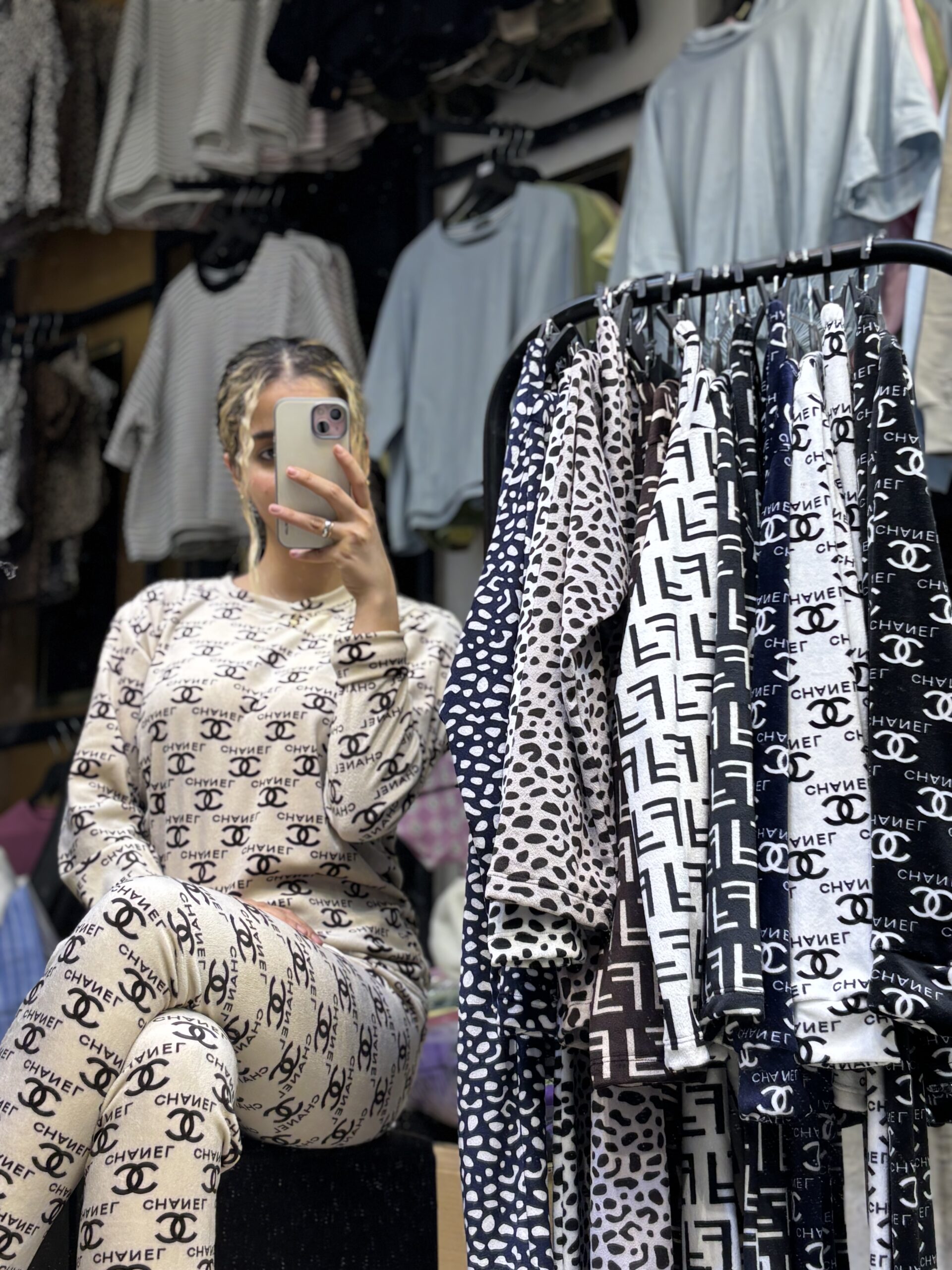 IMG_0319 ست بلیز شلوار مخملی - Image 1